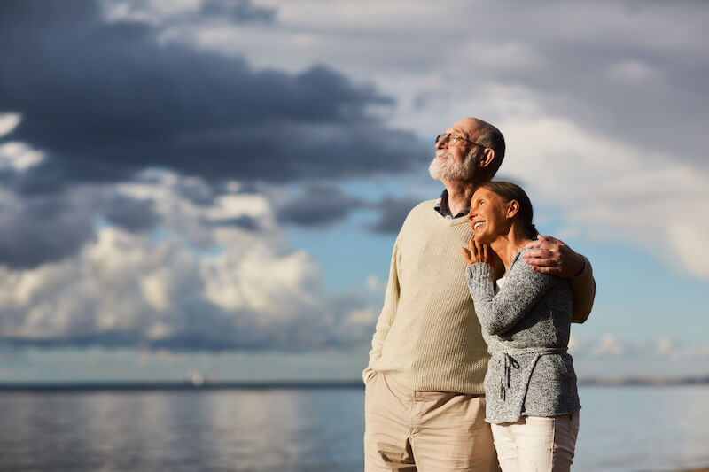 couple avec beaucoup de complicité